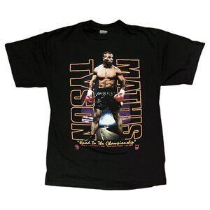 Mike Tyson Boxing “Road To The Championship” t-shirt 1995 MGM Grand Garden Large